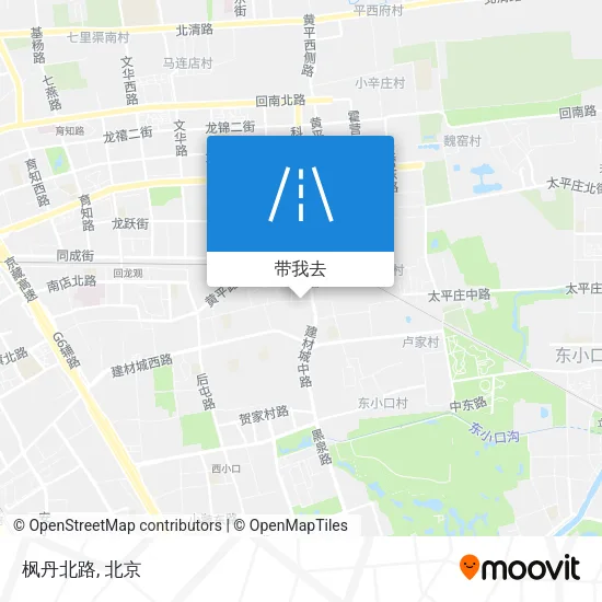枫丹北路地图