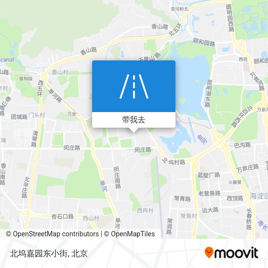 北坞嘉园东小街地图