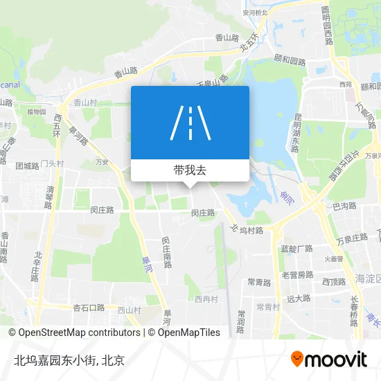北坞嘉园东小街地图