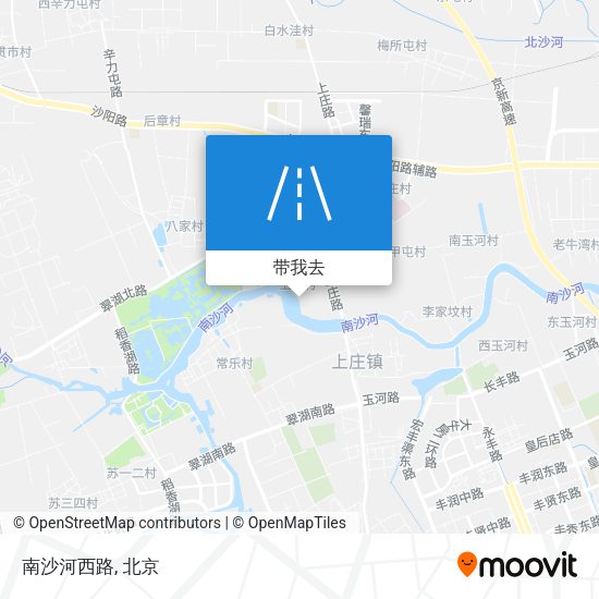 南沙河西路地图
