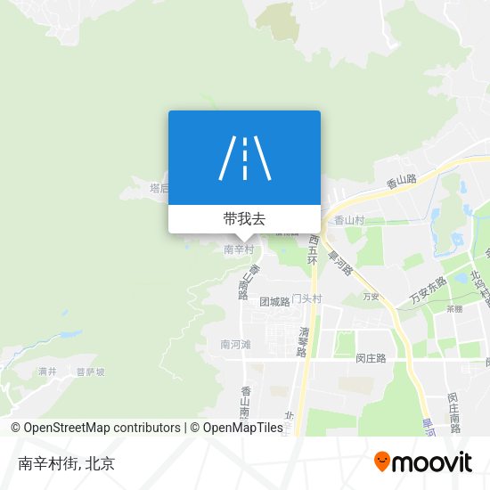 南辛村街地图