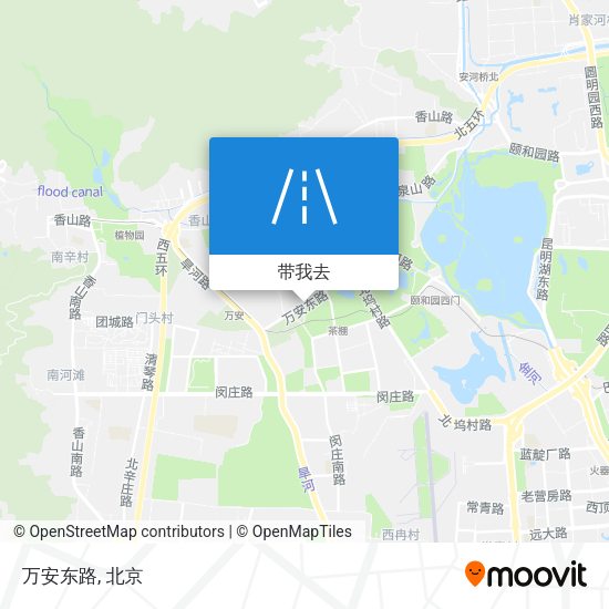 万安东路地图