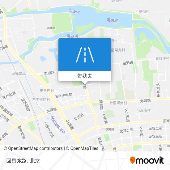 回昌东路地图