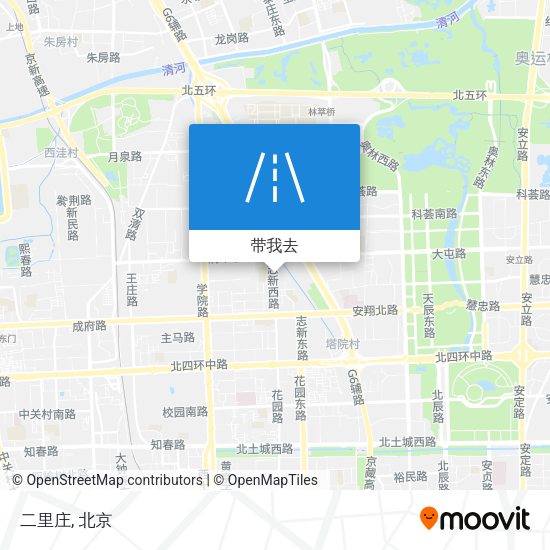 二里庄地图
