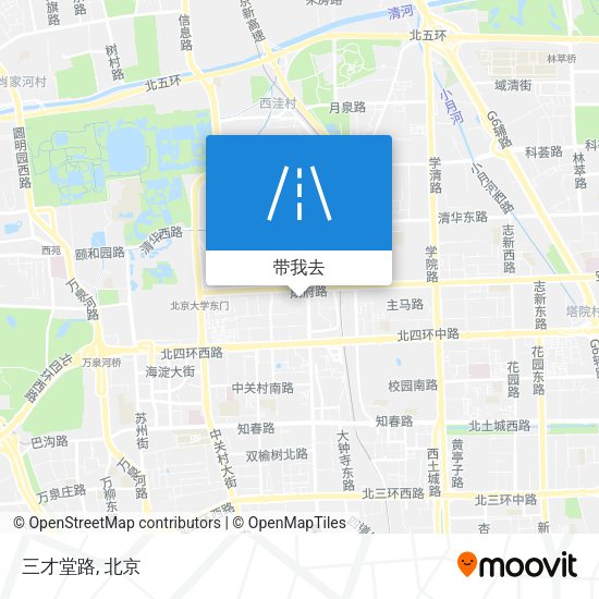 三才堂路地图