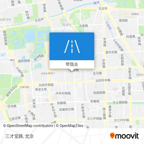 三才堂路地图