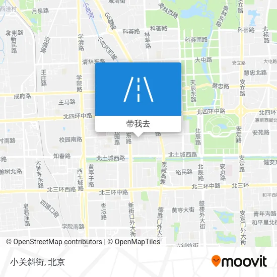 小关斜街地图