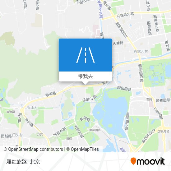 厢红旗路地图