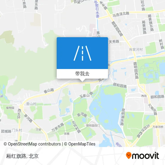 厢红旗路地图