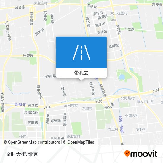 金时大街地图