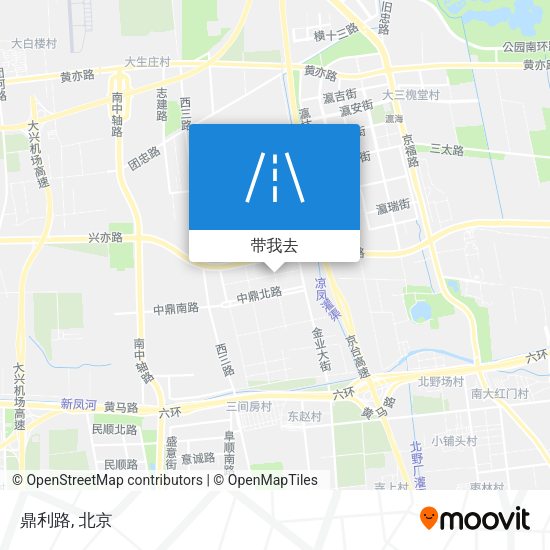 鼎利路地图