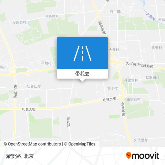 聚贤路地图