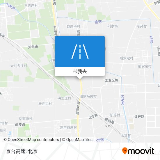 京台高速地图