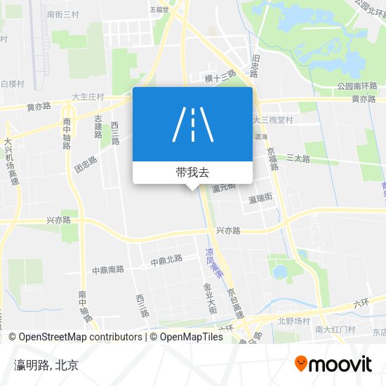 瀛明路地图