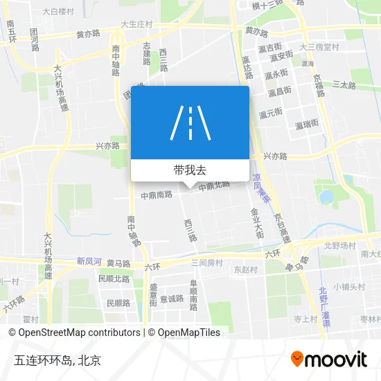 五连环环岛地图