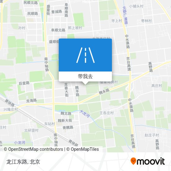 龙江东路地图