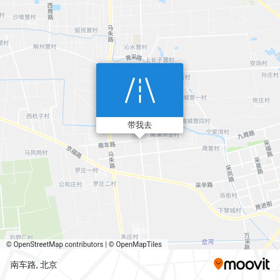 南车路地图