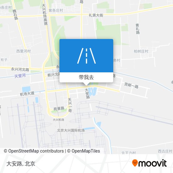 大安路地图
