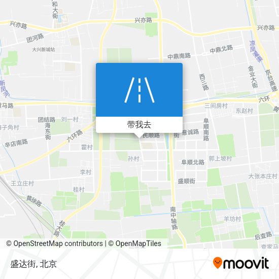 盛达街地图