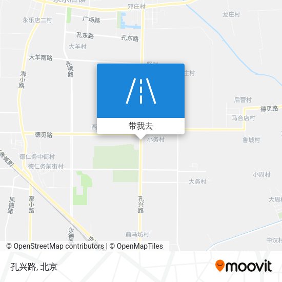 孔兴路地图