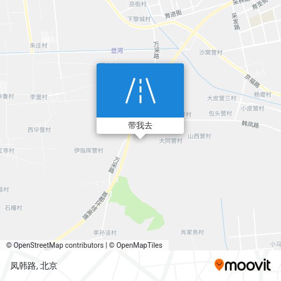 凤韩路地图