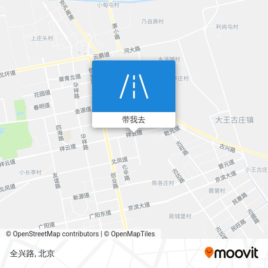 全兴路地图