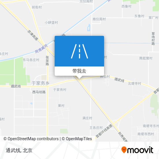 通武线地图