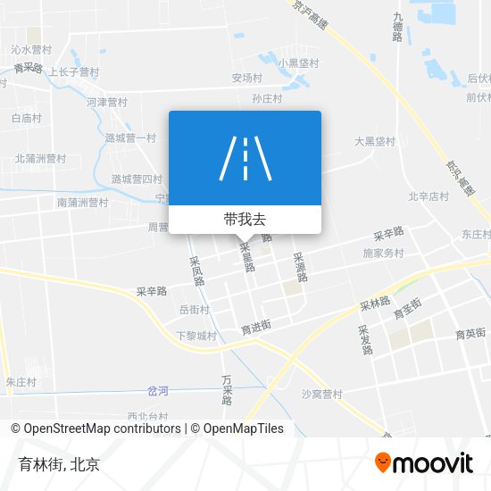 育林街地图
