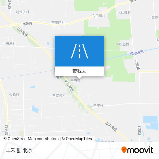 丰禾巷地图