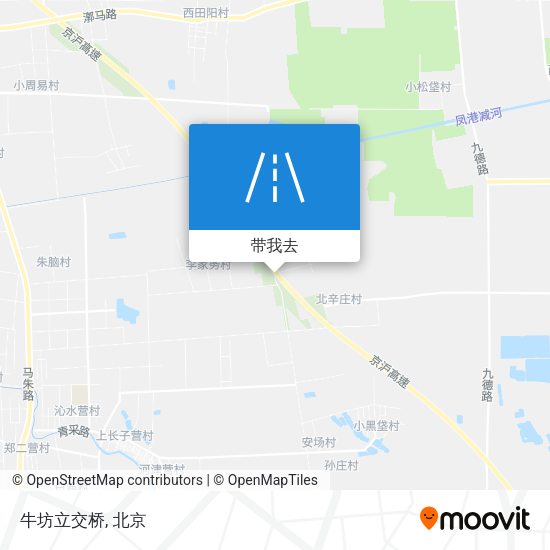 牛坊立交桥地图