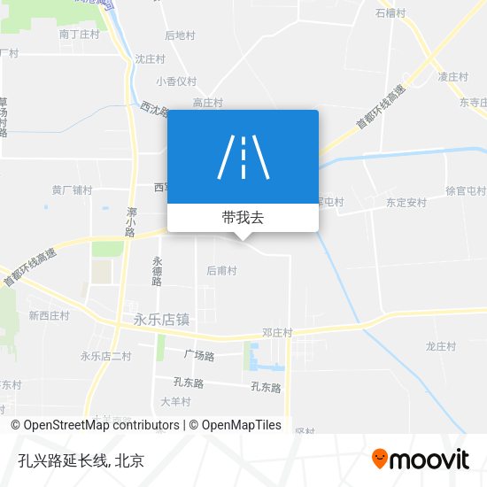 孔兴路延长线地图
