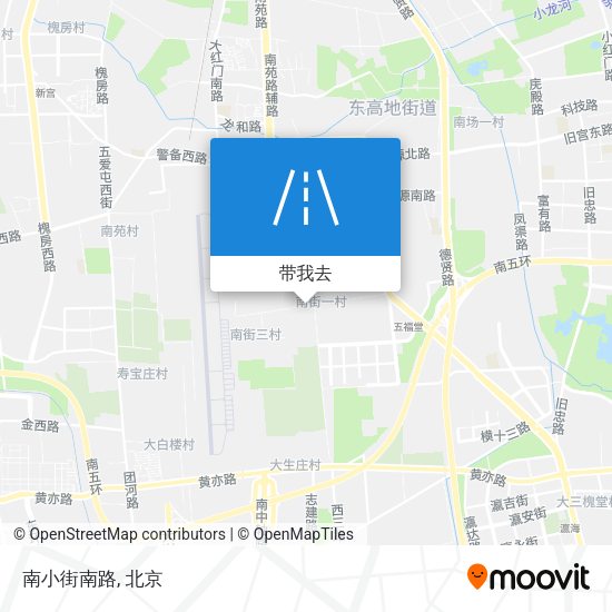 南小街南路地图