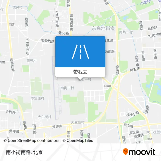 南小街南路地图