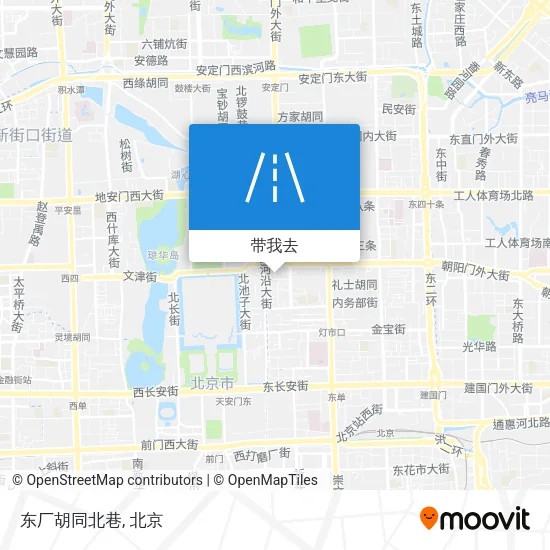 东厂胡同北巷地图