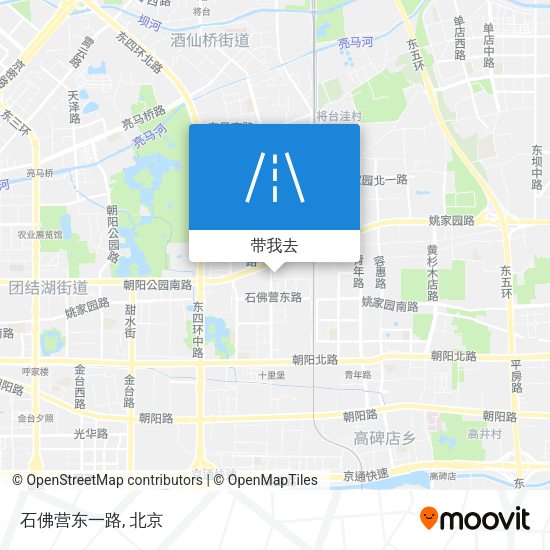 石佛营东一路地图
