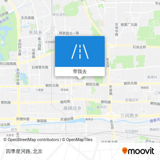 四季星河路地图
