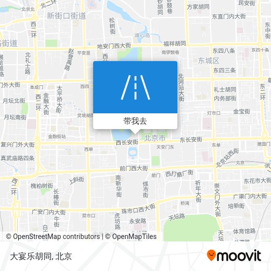 大宴乐胡同地图