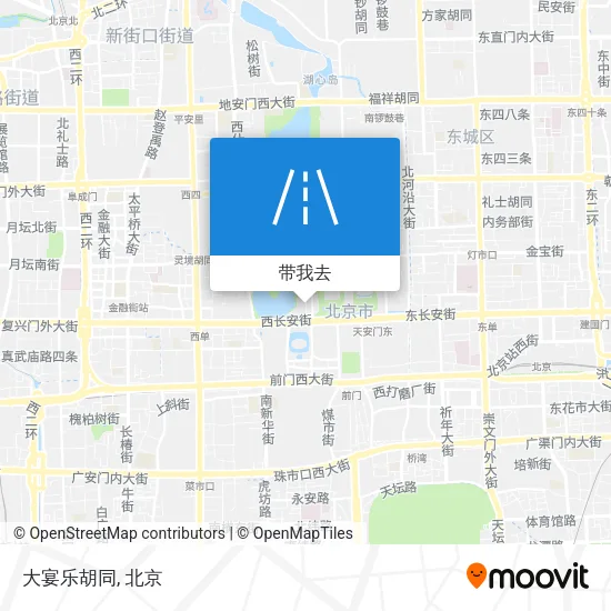 大宴乐胡同地图