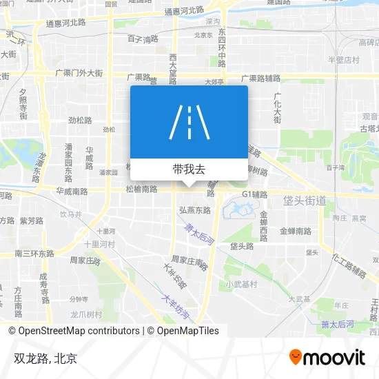 双龙路地图
