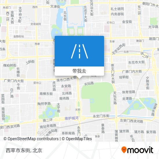 西草市东街地图