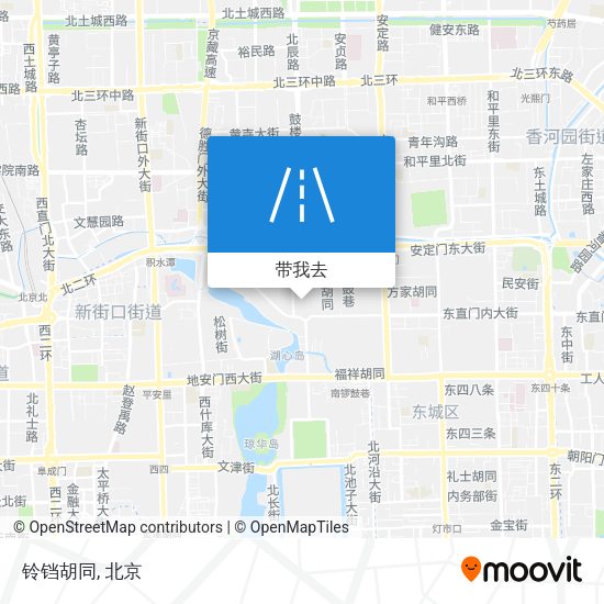 铃铛胡同地图