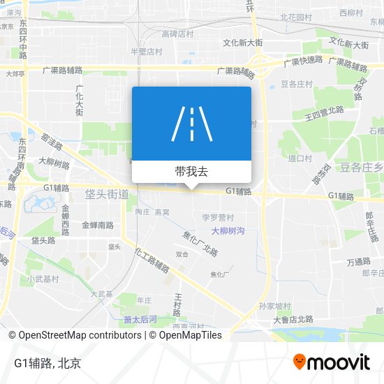 G1辅路地图