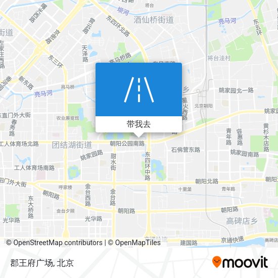 郡王府广场地图