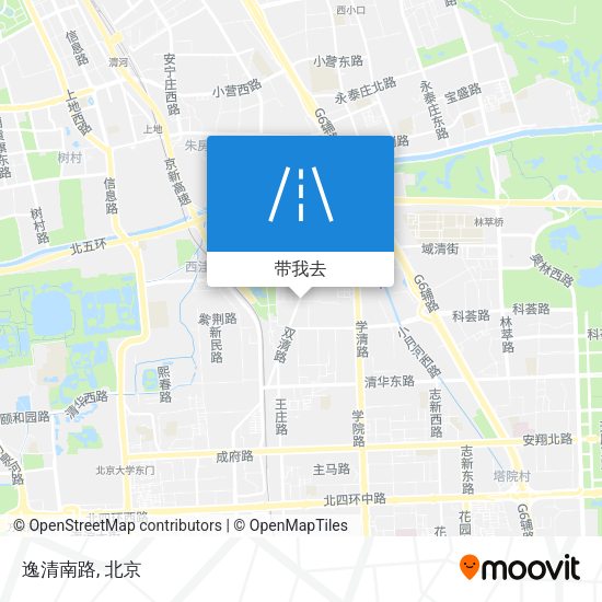 逸清南路地图