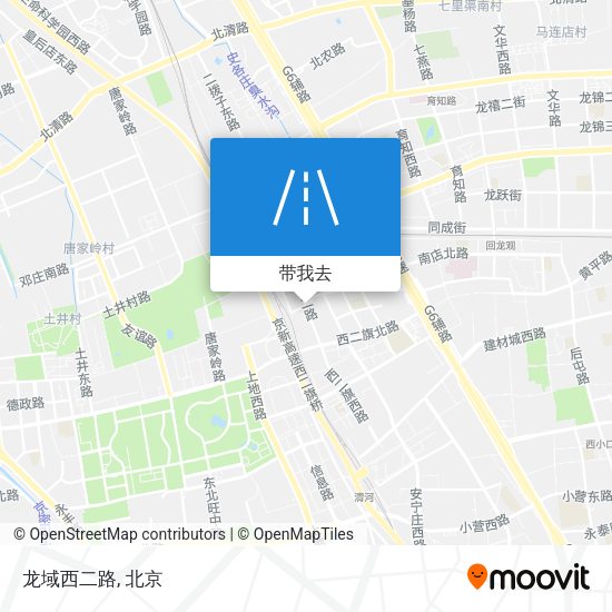 龙域西二路地图