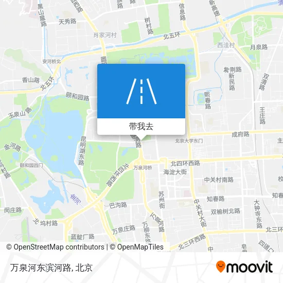 万泉河东滨河路地图