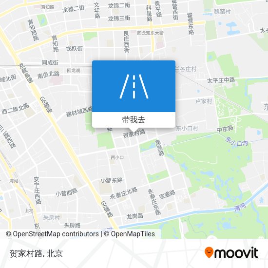 贺家村路地图