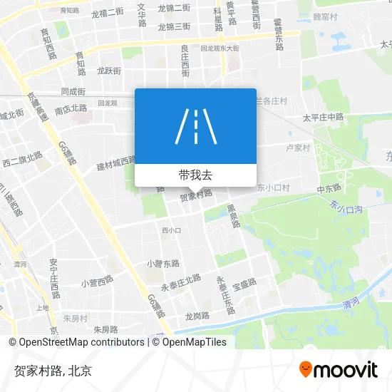 贺家村路地图