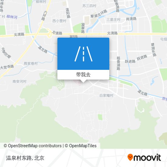 温泉村东路地图