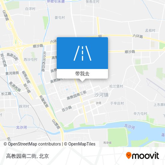 高教园南二街地图